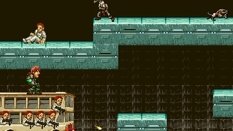 אנשים וזומבים מצויירים