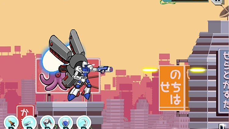 רובוט מצוייר באוויר