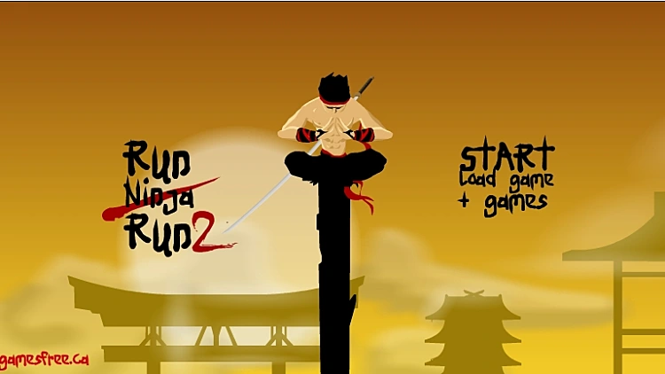 נינג'ה מצויירת על עמוד