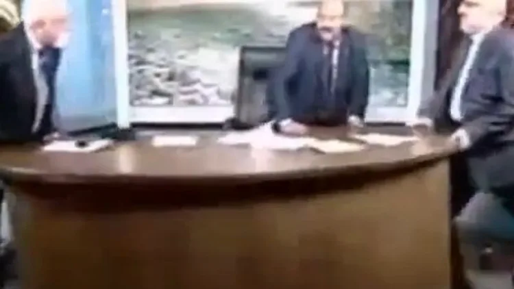 מכות בטלוויזיה הירדנית בין שני פרשנים