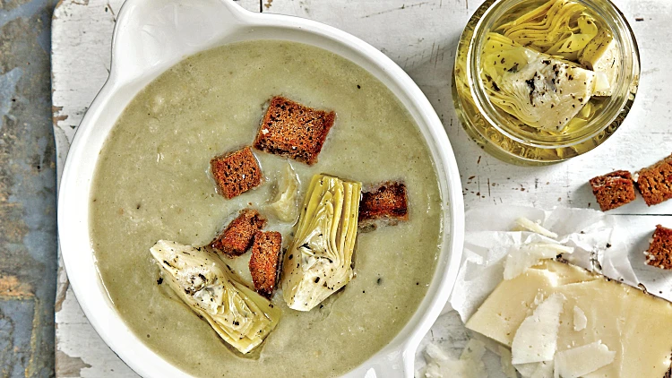 מרק משני ארטישוקים