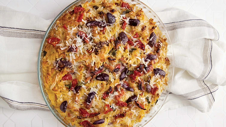 מתכון לפשטידת פסטה בטעם פיצה