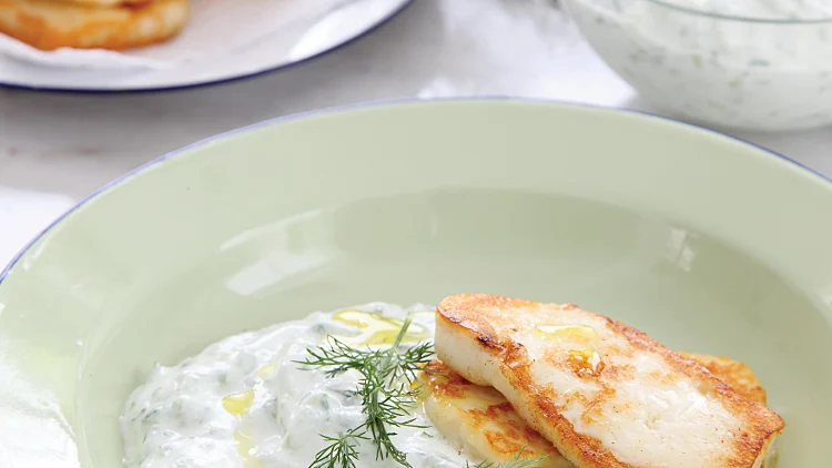 גבינת חלומי מטוגנת על צזיקי