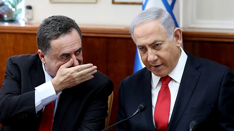 בנימין נתניהו וישראל כ"ץ