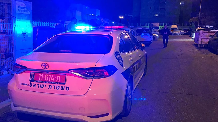 זירת ניסיון הרצח באשדוד