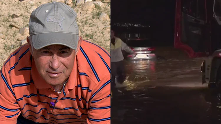 בעקבות ההצפות: גבר נסחף עם רכבו בשיטפון בבנימינה - ונהרג