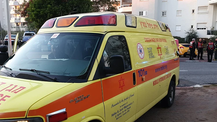 זירת האירוע בה מתה אישה בת 70, כתוצאה משריפה