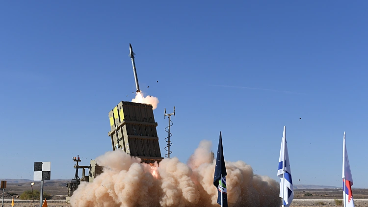 4 רקטות נורו לעבר עוטף עזה - שתיים יורטו ע"י כיפת ברזל