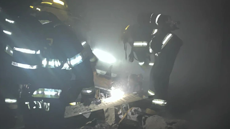 גבר נספה בשריפה בקרוואן ברמת הגולן | חדשות 13