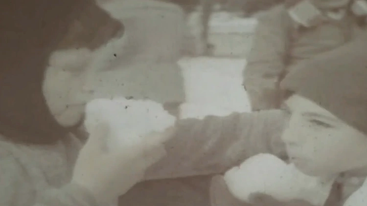 שלג בתל אביב 1950