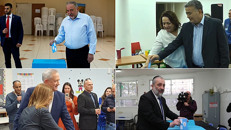 ראשי המפלגות יצאו להצביע: "יום חשוב לדמוקרטיה"