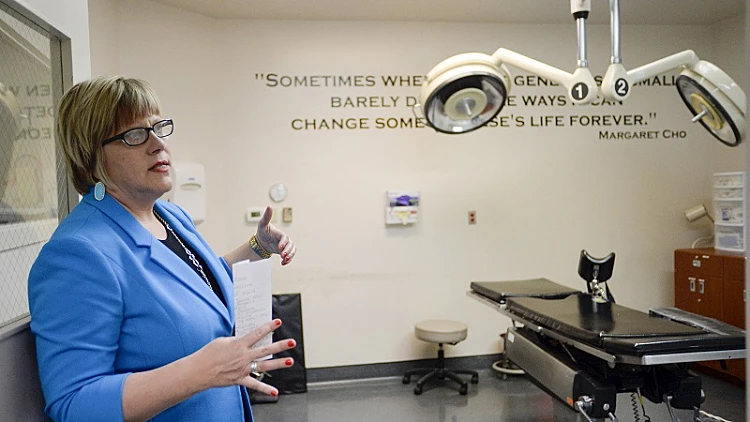 מרפאה בה מתבצעות הפלות בטקסס שבארה"ב