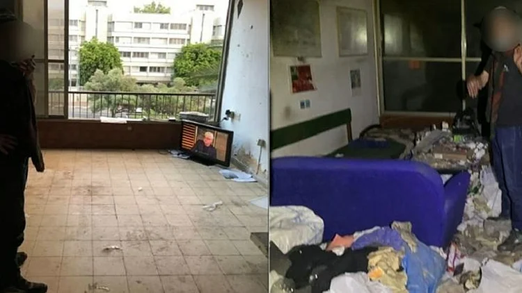 השוטר שראה דירה מזוהמת של קשיש ערירי והתנדב לנקות ולשפץ אותה