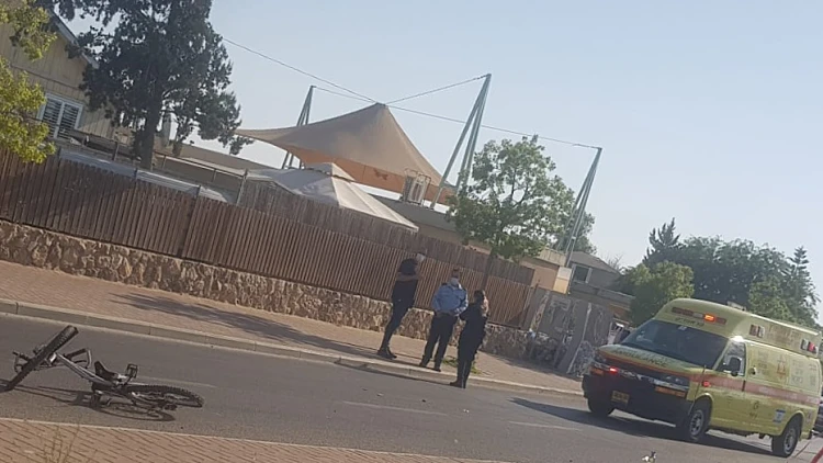 חשד לפגע וברח: רוכב אופניים בן 82 נהרג בתאונה בערד