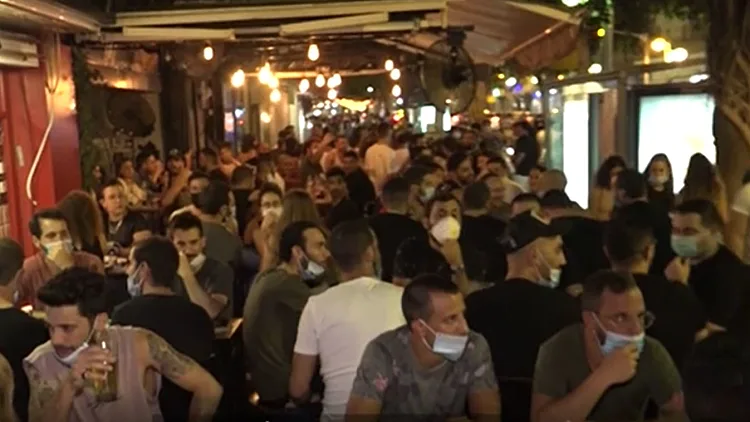 נאבקים בנגיף: מבצע האכיפה הלילי בת"א שבו חולקו אלפי דוחות