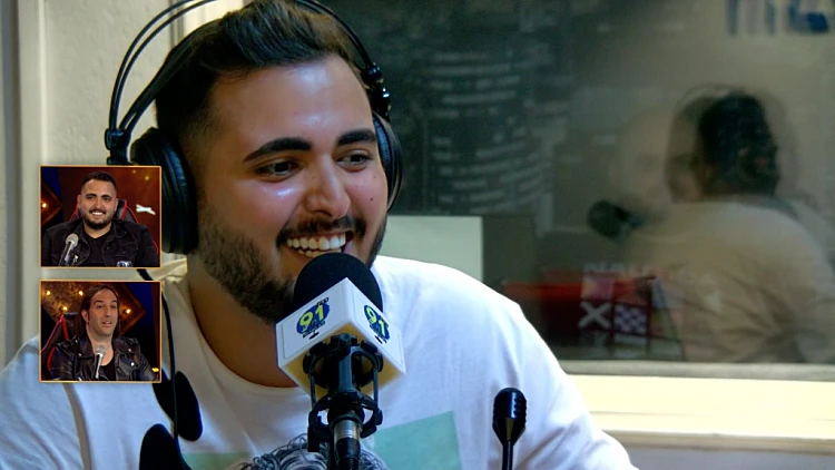 אושר כהן מתארח בתוכנית של אליקו ופוגש עיוור שלא רואה בעיניים