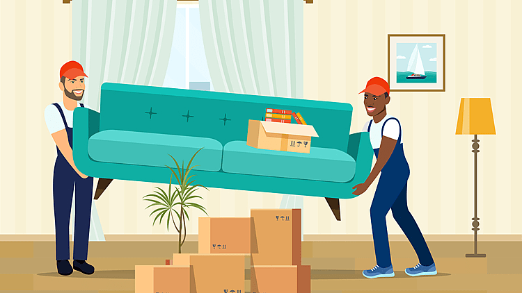 עוברים דירה, חברת הובלות