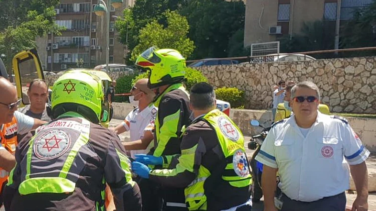 זירת אירוע הדקירה בצומת סגולה