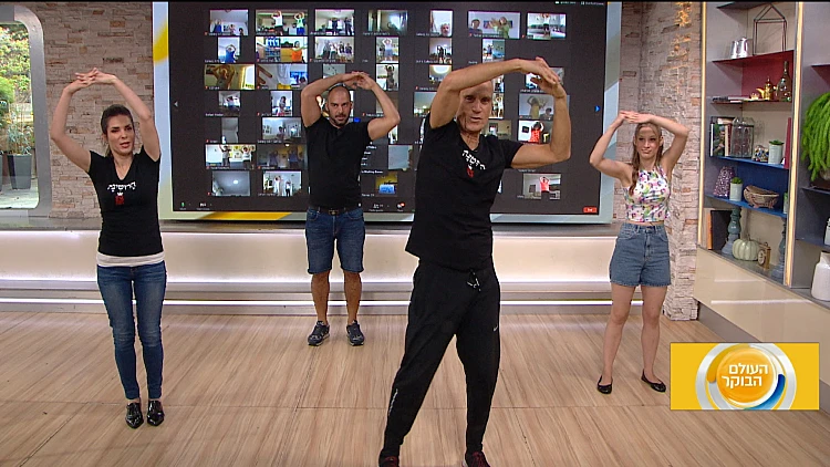 רוטינת סגר: אברי גלעד באימון הרוטינה