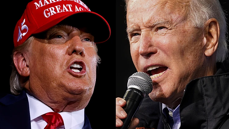 סקר בארה"ב: רוב המצביעים אינם מעוניינים בטראמפ או ביידן כנשיא הבא | חדשות 13