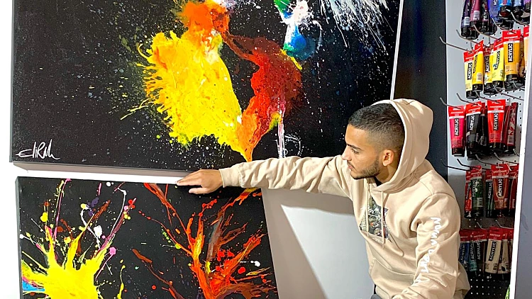 Galili Art – סיפורו של צייר ישראלי צעיר ומוכשר | רשת 13