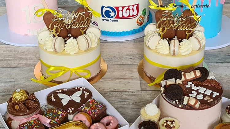 Maya Brenner patisserie – עוגת זילוף יכולה להיות גם יפה וגם טעימה | רשת 13