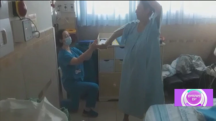 לא נפסיק לרקוד: בחדר לידה, עם תאומים וצירים - נטעלי לא מוותרת על הפלמנקו