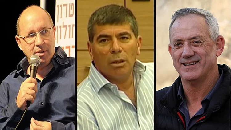 בני גנץ, גבי אשכנזי ואבי ניסנקורן
