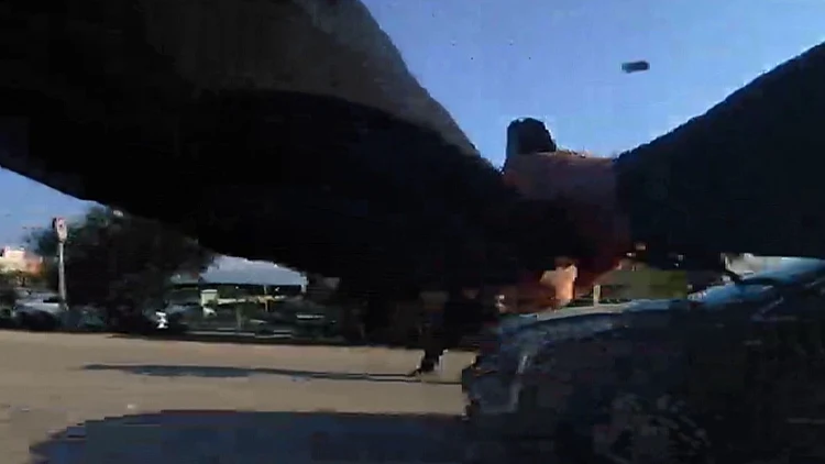 הצפון הפרוע: נמלט מהשוטרים ונעצר רק לאחר ירי לגלגלי הרכב