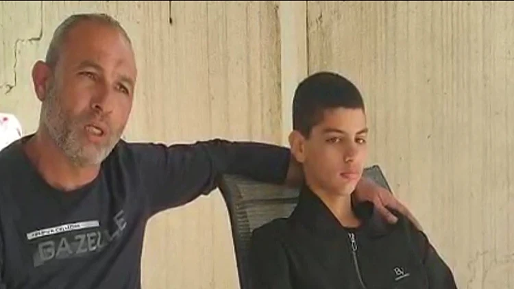 מוסטפא, שחברו נרצח לנגד עיניו בג'לג'וליה - משחזר