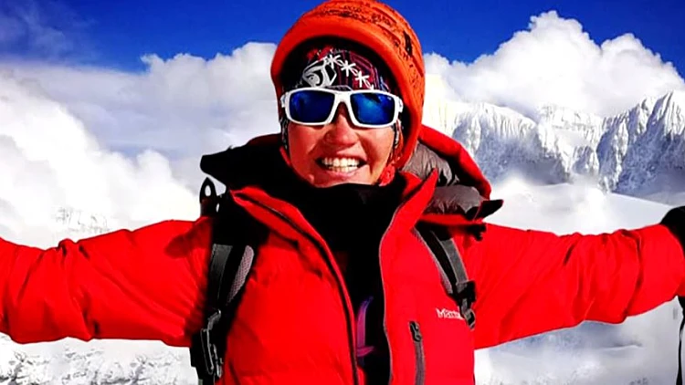 דניאל וולפסון על הר האוורסט