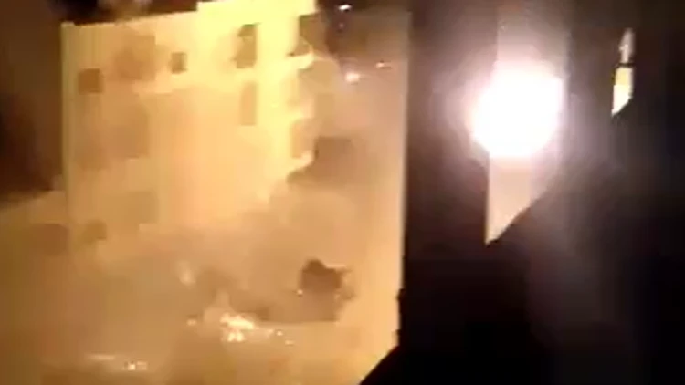 תיעוד מעזה: מטח רקטות מלב שכונת מגורים – ויירוטי כיפת ברזל