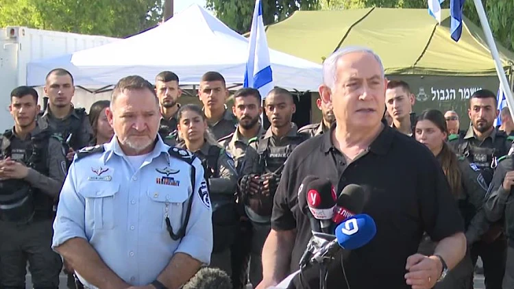 נתניהו בלוד: נשתמש במעצרים מנהליים כדי למנוע את הפורענות