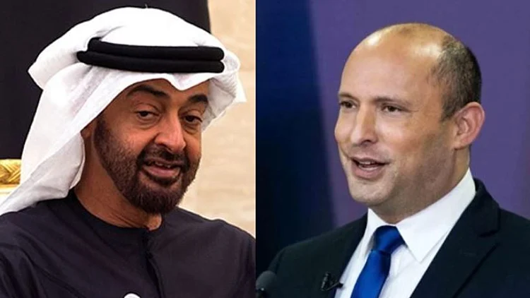 נפתלי בנט ומוחמד בן זאיד