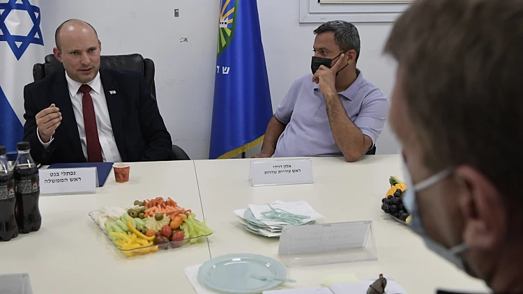 נפתלי בנט, ראשי רשויות עוטף עזה