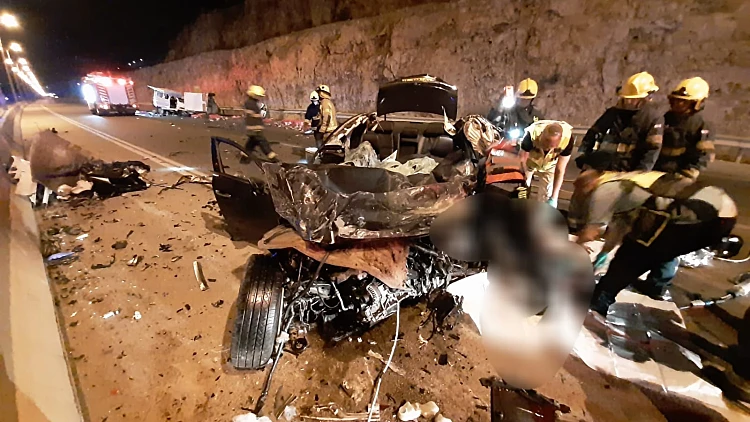 הקטל בכבישים: הרוג ושני פצועים קשה בתאונת דרכים בשומרון