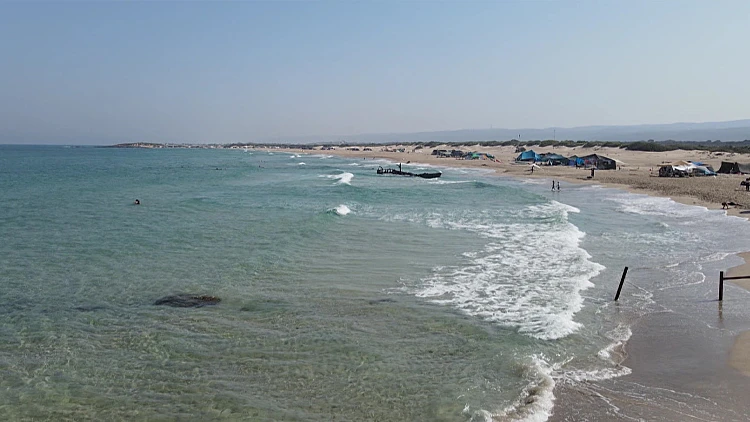 מי טורקיז וחול זהוב: מסע בין החופים הנסתרים של ישראל