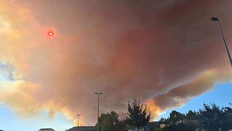 תושבי בית מאיר: "להבות מטורפות, שלפנו את הילדים ונסענו"