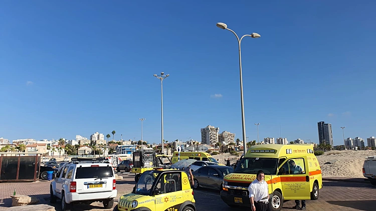 זירת הטביעה באשדוד