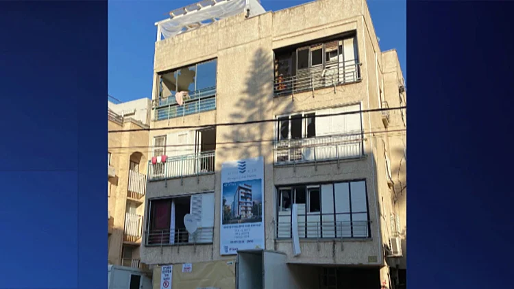 הבניין ברעננה קרס - הדיירים נותרו בלי כלום