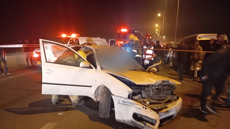 תאונה בכביש 80