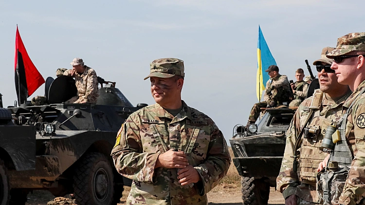 תרגיל צבאי בגבול אוקראינה