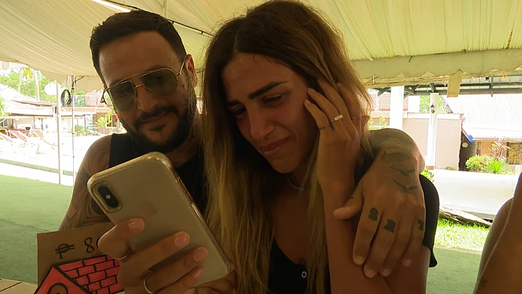 "איזה ילדים יש לי! אני רוצה לשמוע את זה שוב": פאני מקבלת מסר מרגש מהבית