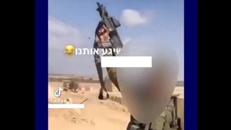החייל יורה בשטח באוויר - החברים מעודדים | תיעוד