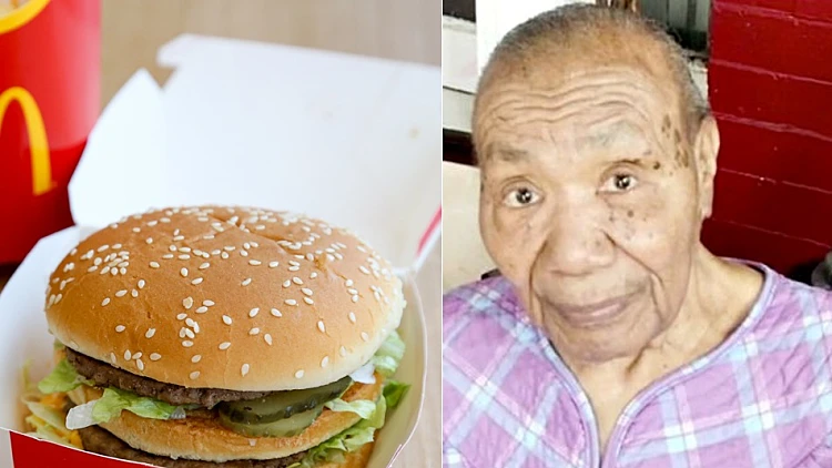דורותי נד בת ה-106 ומנת ביק מק של מקדונלדס