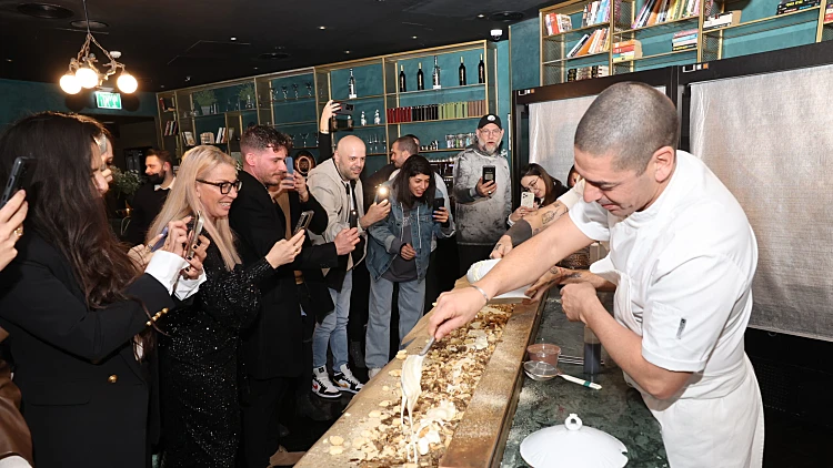 יוסי שטרית בערב ההשקה