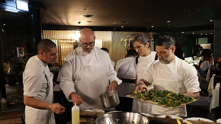 השופטים של המסעדה הבאה בערב ההשקה