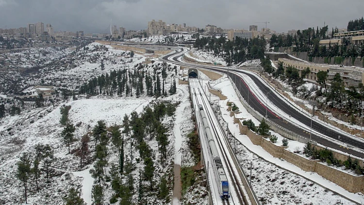 התחזית: גשם בצפון ובמרכז, בהמשך השבוע - צפי לשלג בהרי המרכז