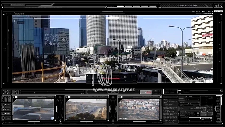 מרחובות ת"א ועד הכותל: האקרים איראנים פרסמו תיעוד ממצלמות אבטחה בישראל