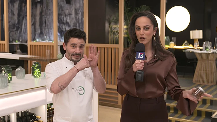 פומפי בריאיון ראשון מהמסעדה: "מקווה להוריד את סימן השאלה מהלוגו בסוף השבוע"